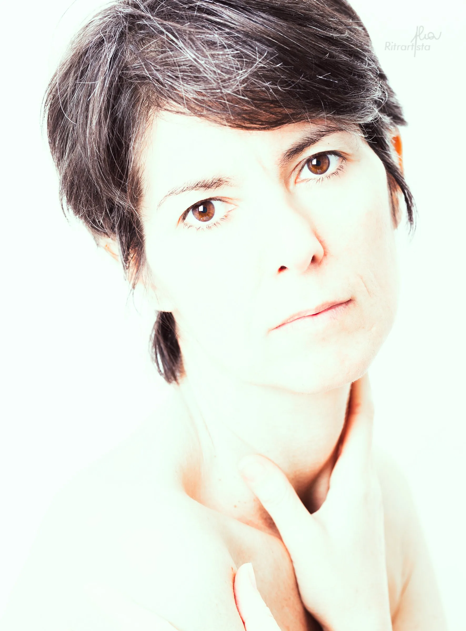 Ritratto in chiave alta, luce diffusa